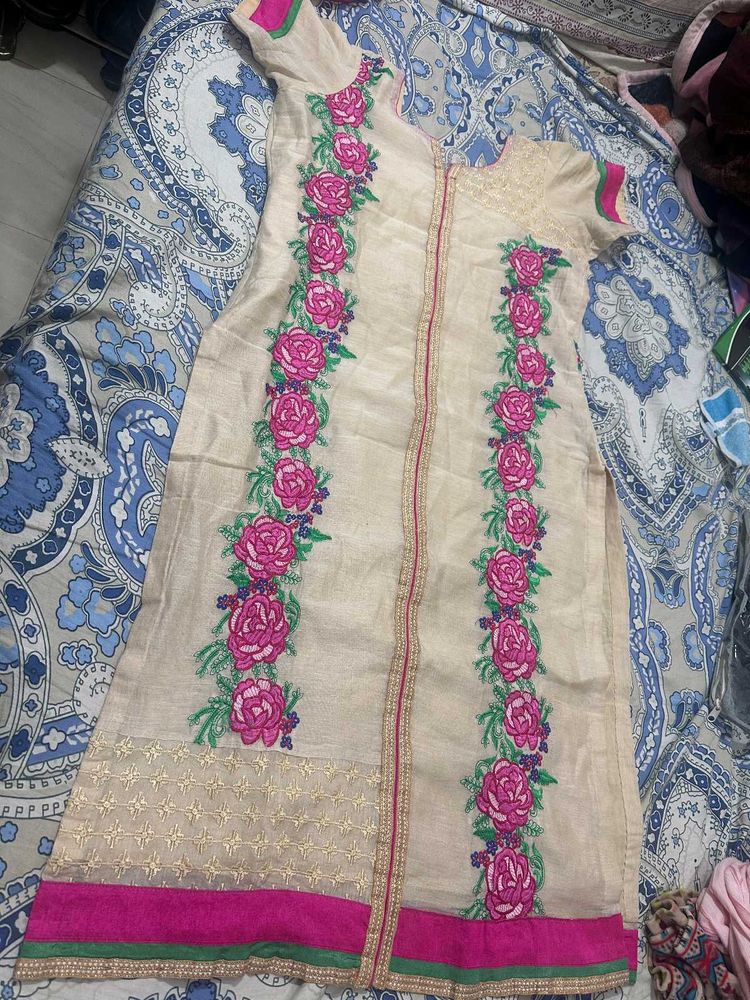 Elegant Floral Kurta