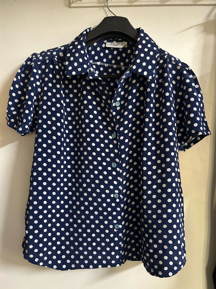 Polka Dot Blouse