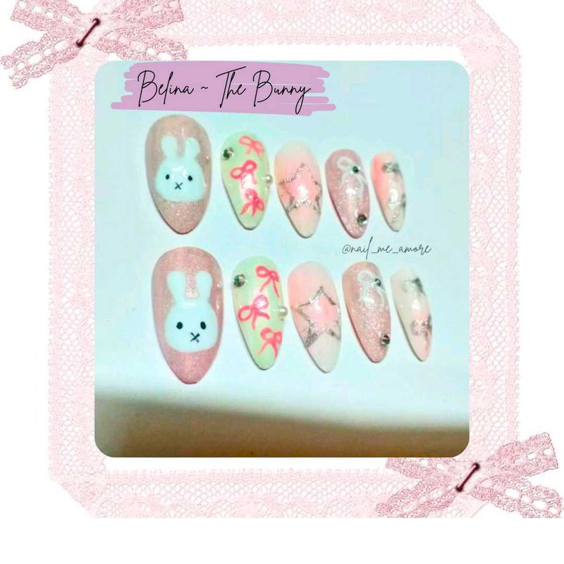 Press On Nails (Belina- The Bunny)