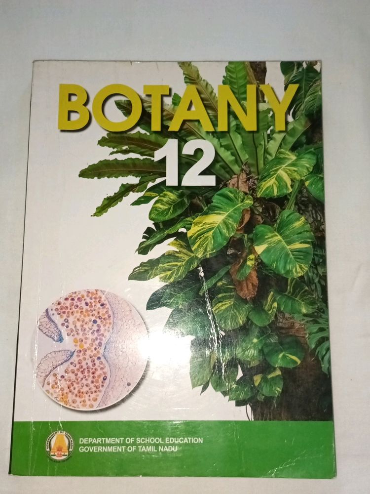 12th Std Botany Book