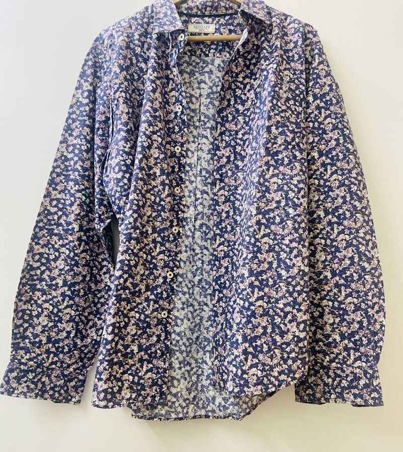 Red Tape Flora Design Shirt Men