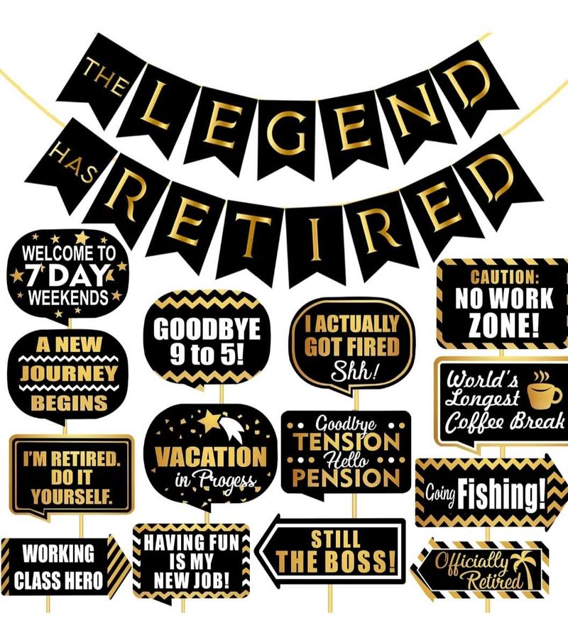 Retirement Party Decoration