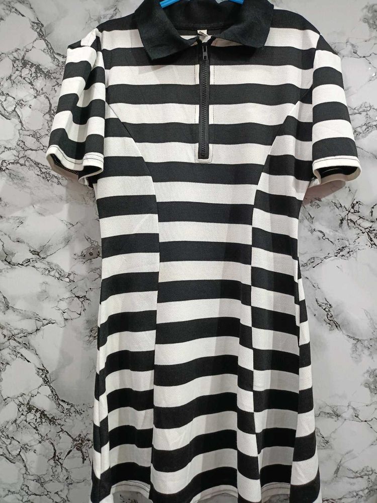 Striped Mini Dress