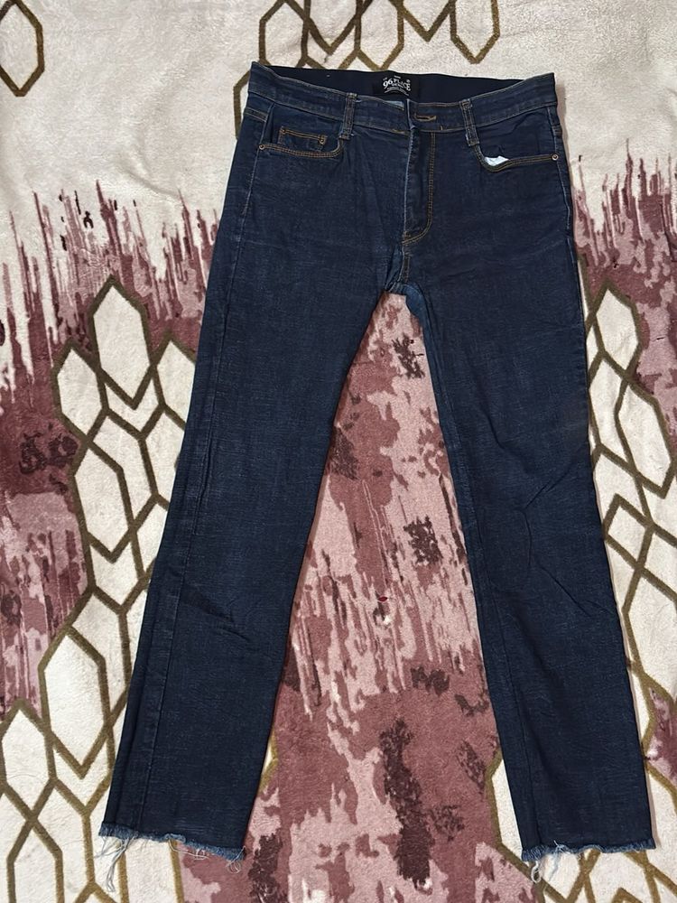 Dark Wash Denim Jeans