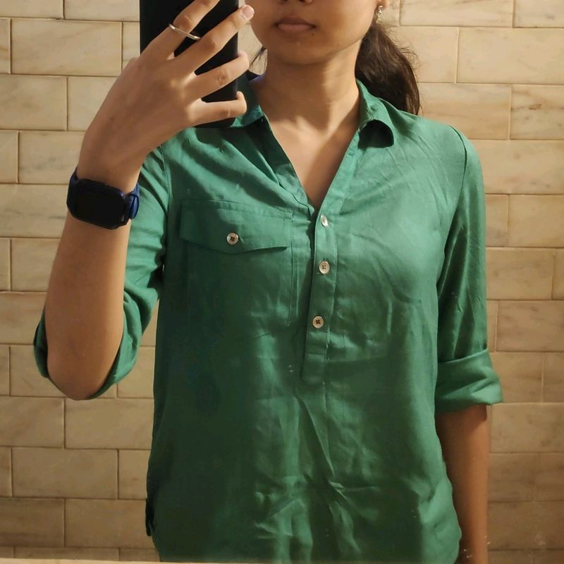 Green Short Shirt (Women)