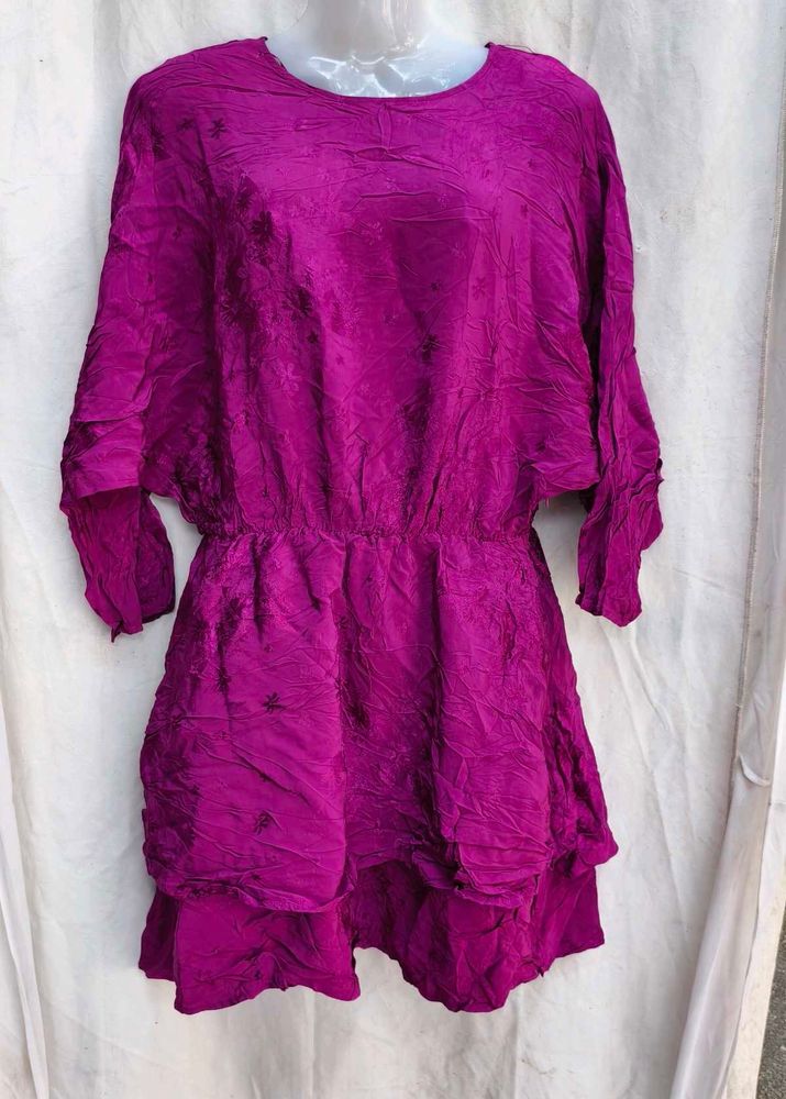 I. Purple Mini Dress