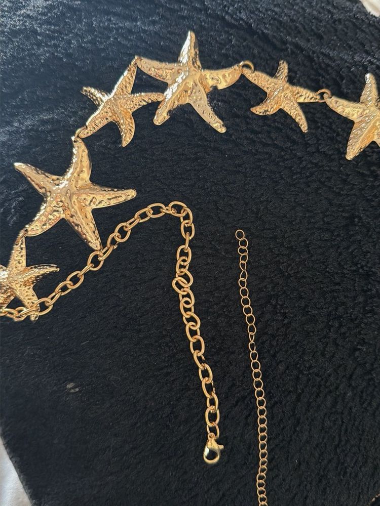 Starfish Gold Waist Chain