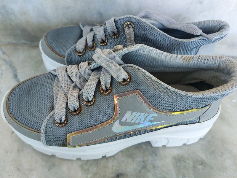 Grey CLR Shoes Pair