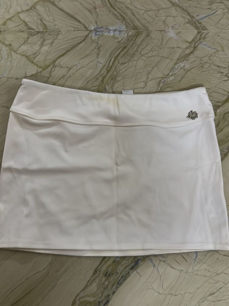 White Mini Skirt