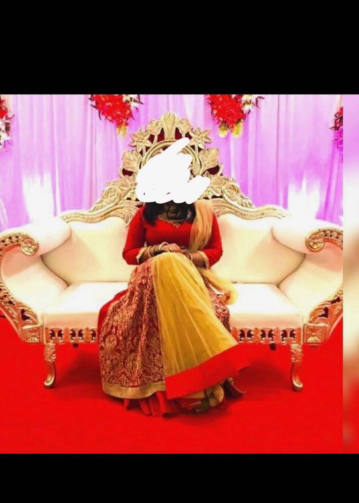 Red Lehenga Choli Set