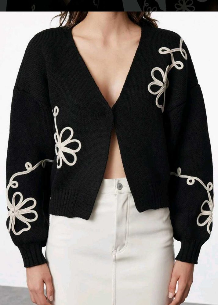 Trendyol Black Cardigan