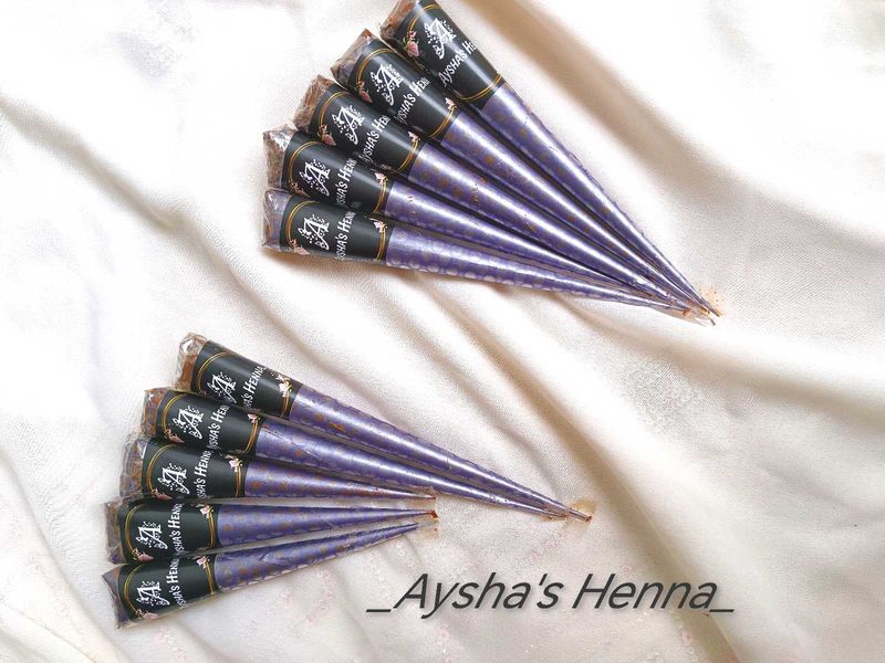 Aysha&#39;s Organic Henna Cones ( Pack Of - 2 )