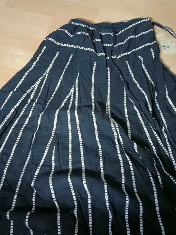 Ethnic Skirt Black