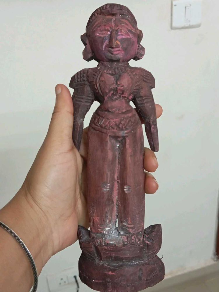 Vintage Wooden Deity