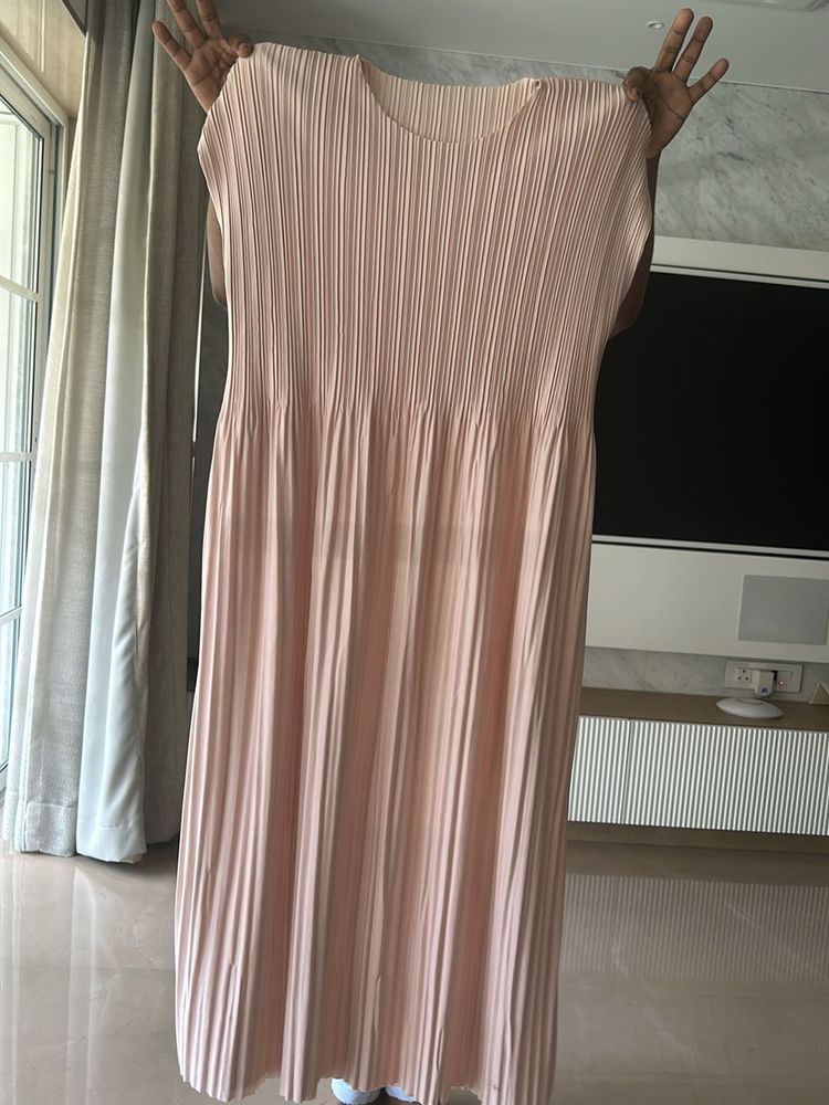 Brand New Pleated Midi Dress