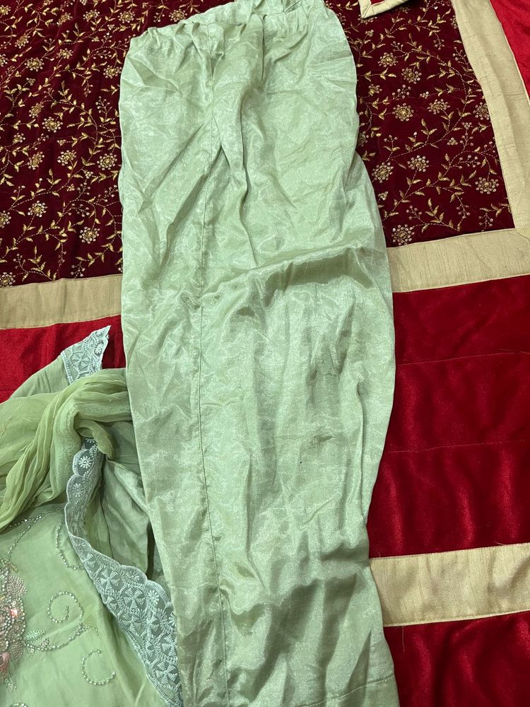 Elegant greean Kurta Set