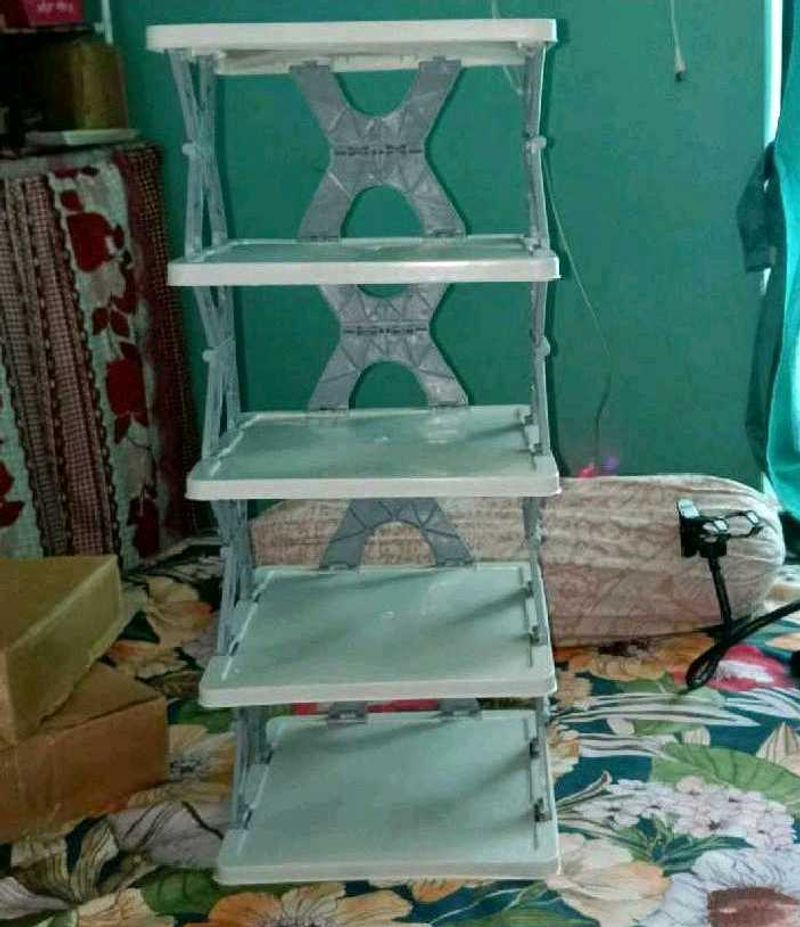 Shoe Rack 5 Layer Foldable 😲