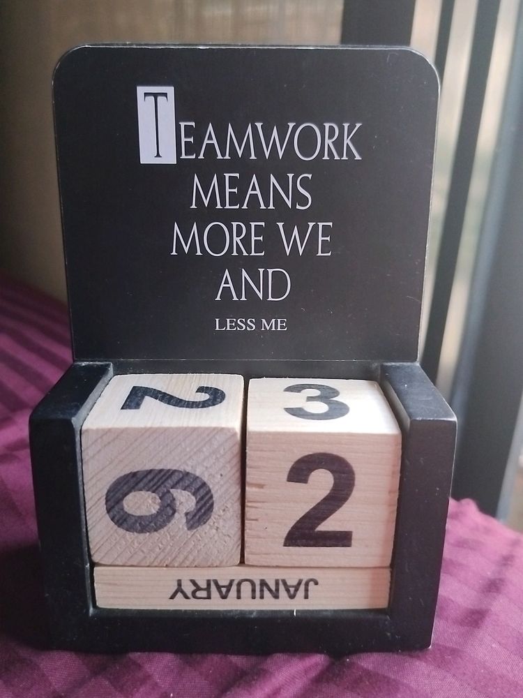 Wooden Calendar