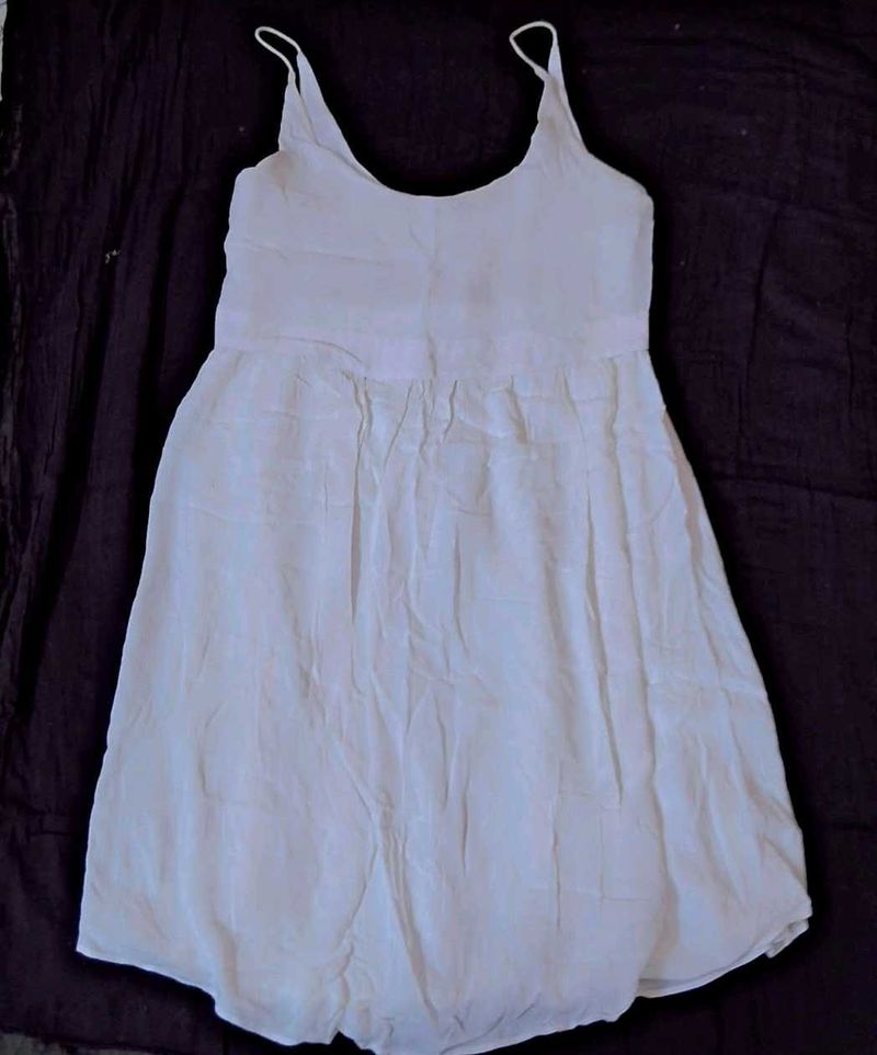 cute white mini dress