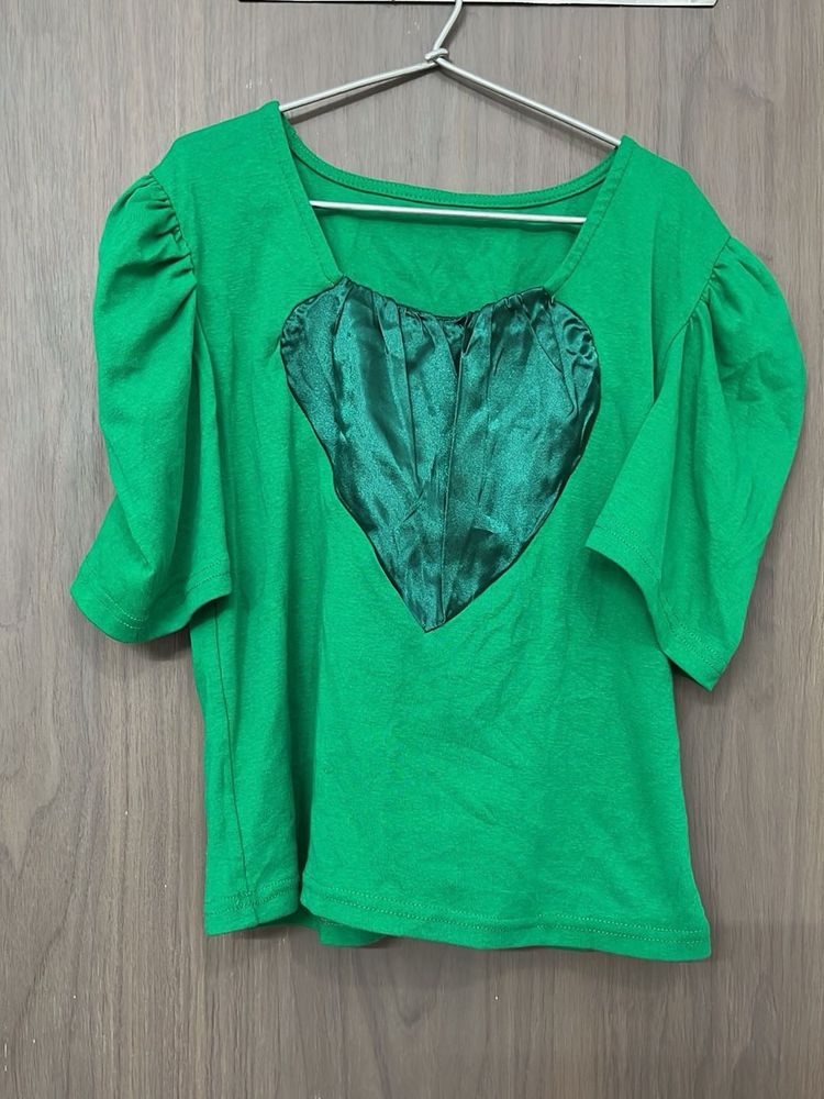 Heart Shape Fully Strachable Top For 38-40