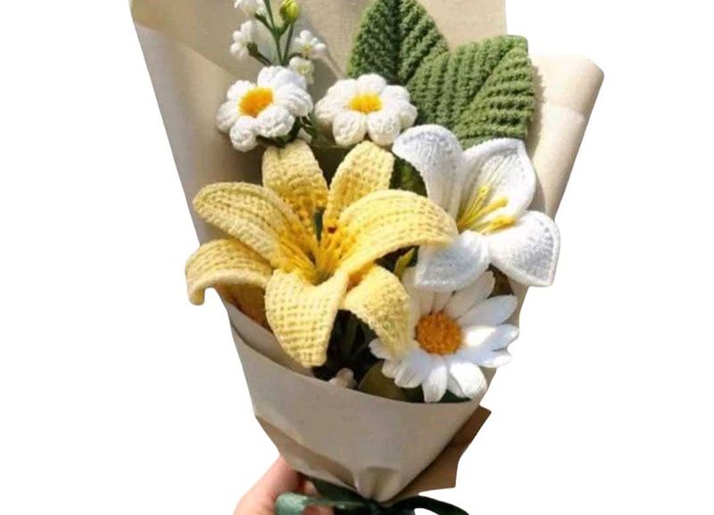 crochet flower handmade in 10 days