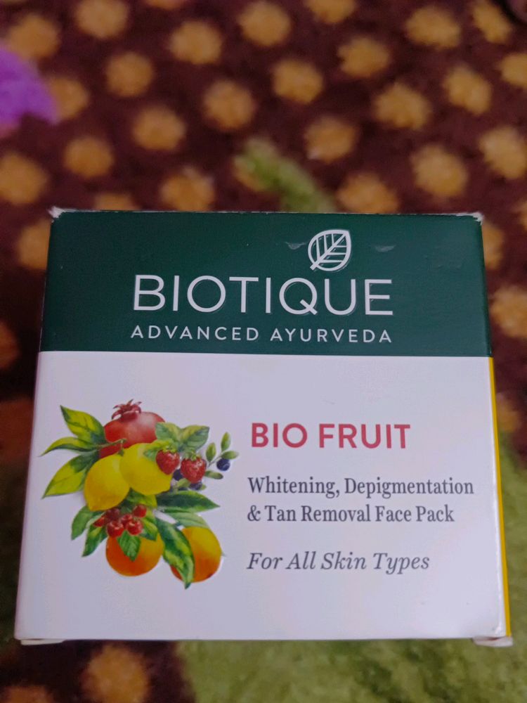 Biotique Bio Fruit Tan Removal Face Pack