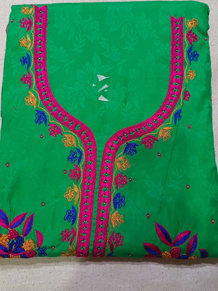 All Over Suit With Thread Work