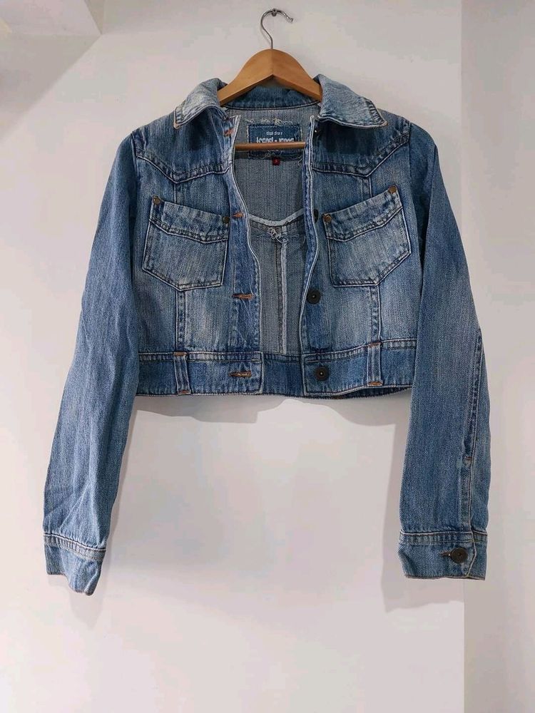 Cropped Denim Jacket