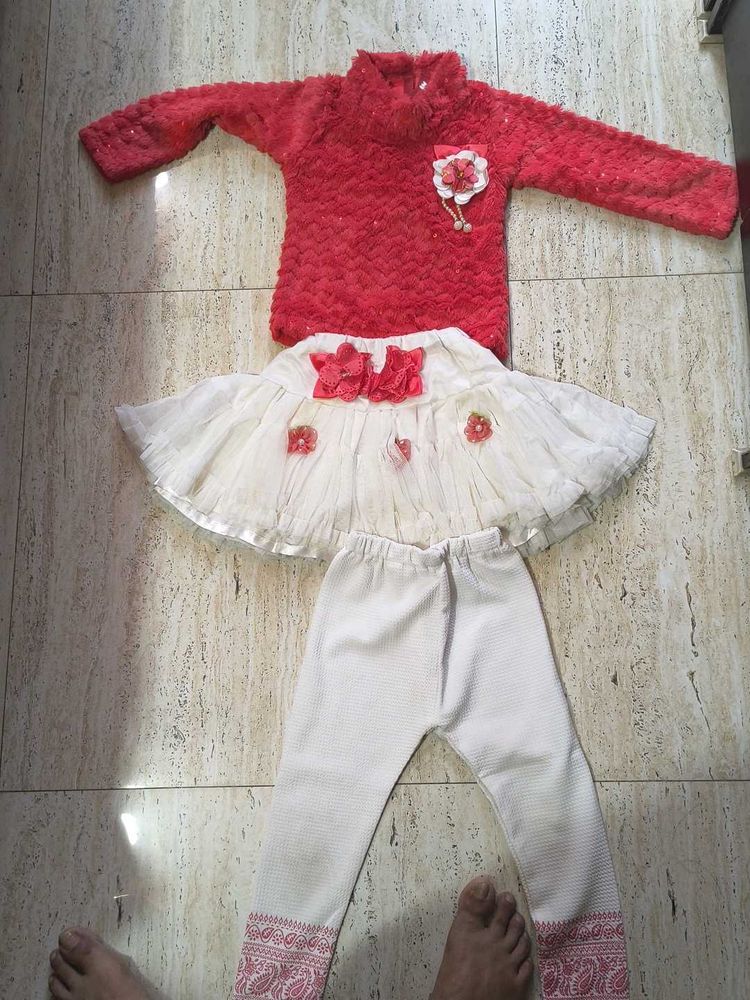 Skirt Top and pajami
