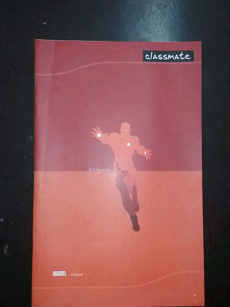 Classmate Iron Man Notebook