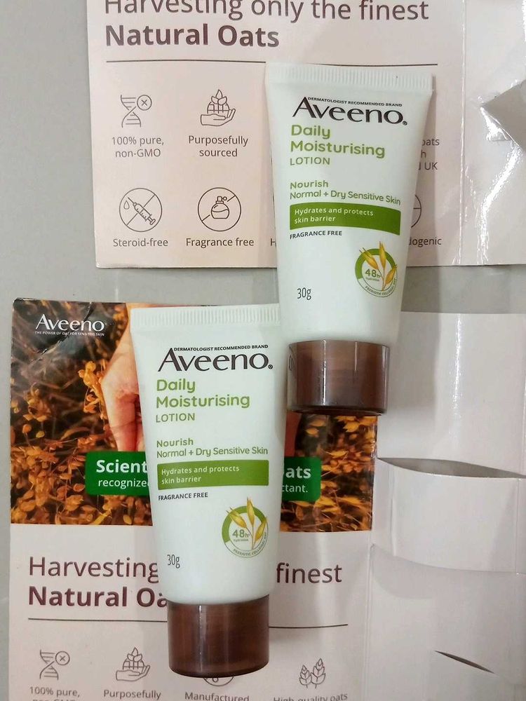 Aveeno Daily Moisturizing Lotion 30g (x2)