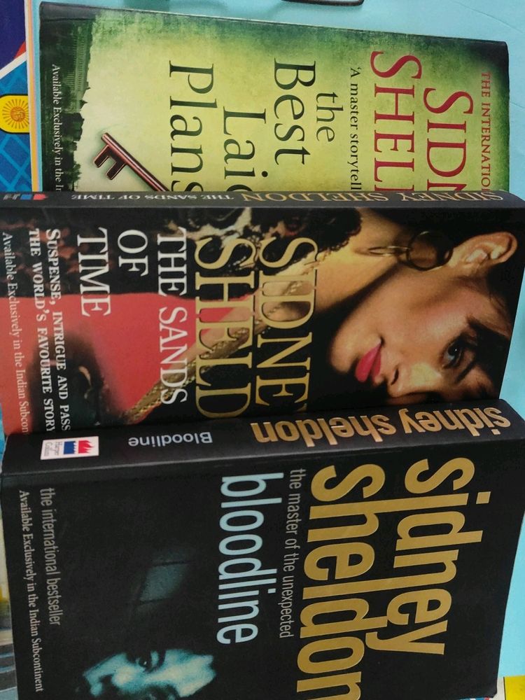 Sidney Sheldon Thriller Book Bundle