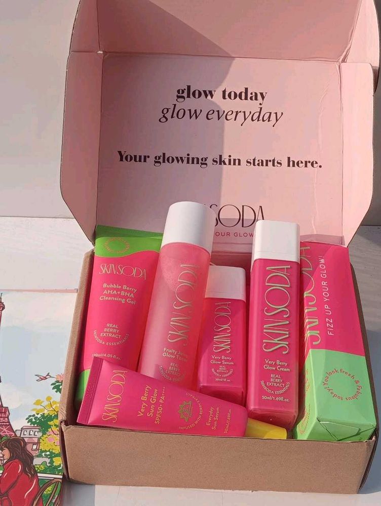 Kbeauty Skincare Kit For Beginners Fruit Skincar