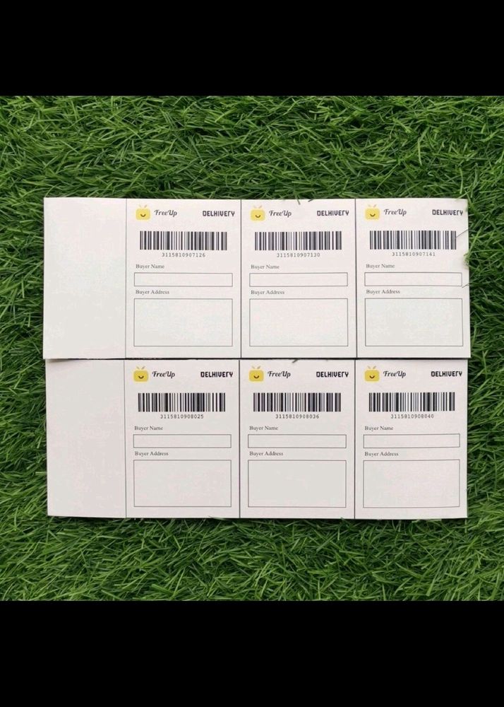 8 freeup Label And Bags