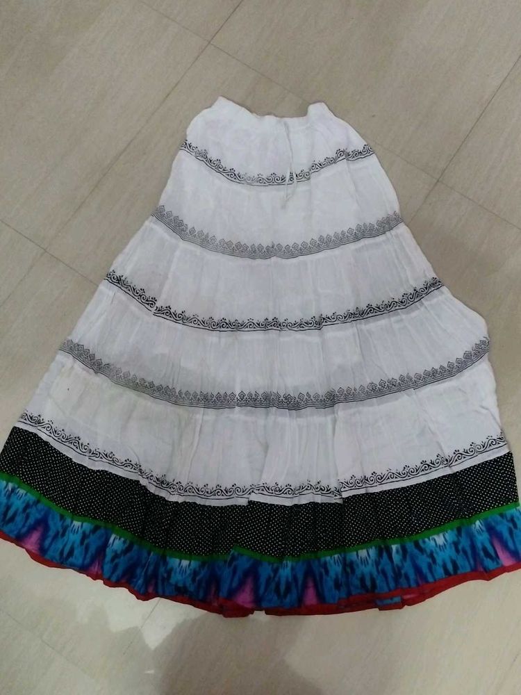 Colorful Ethnic Skirt