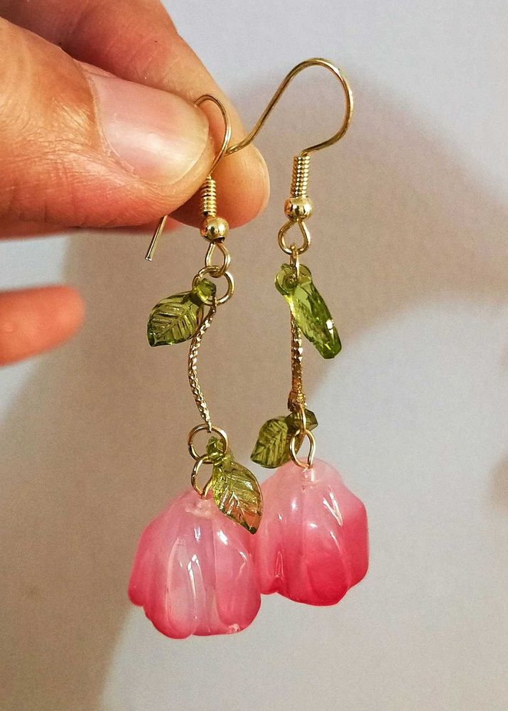Floral Drop Earrings