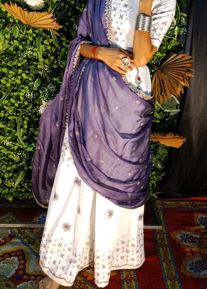 Elegant Embroidered Kurta with Dupatta