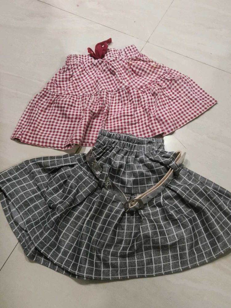 Girls' Skirt set of 2
