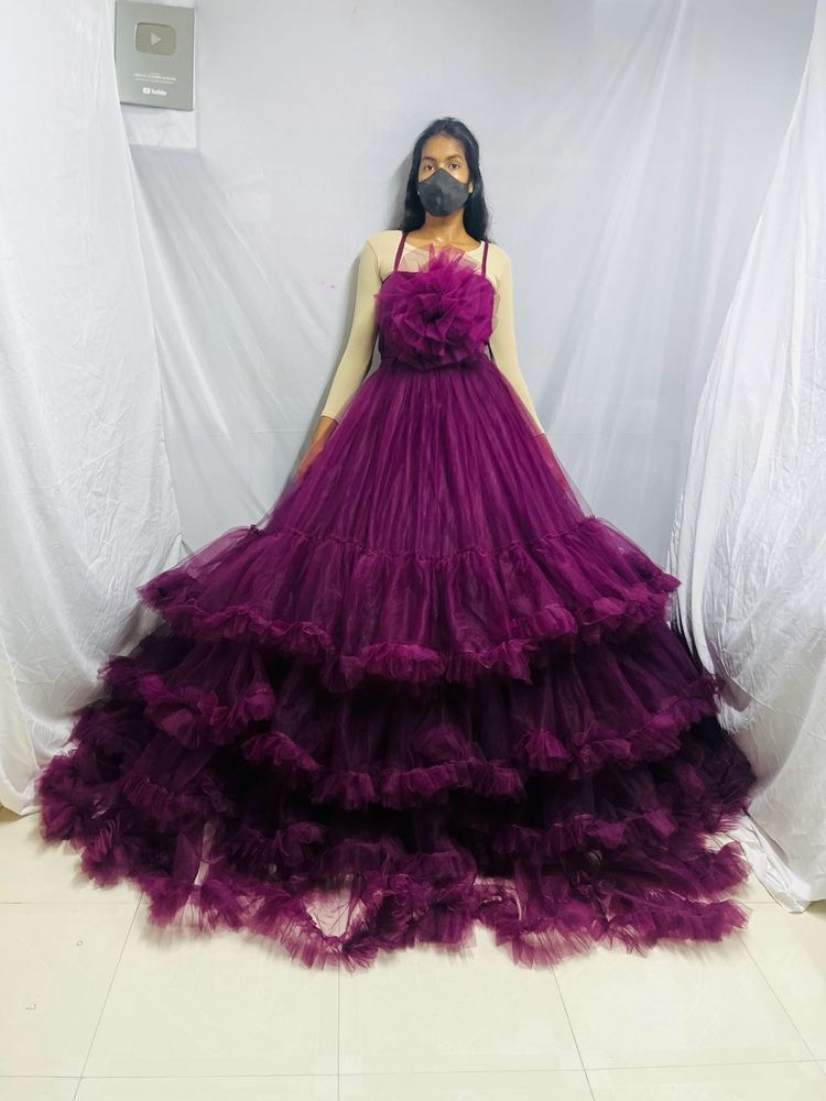 Wine Gown 14