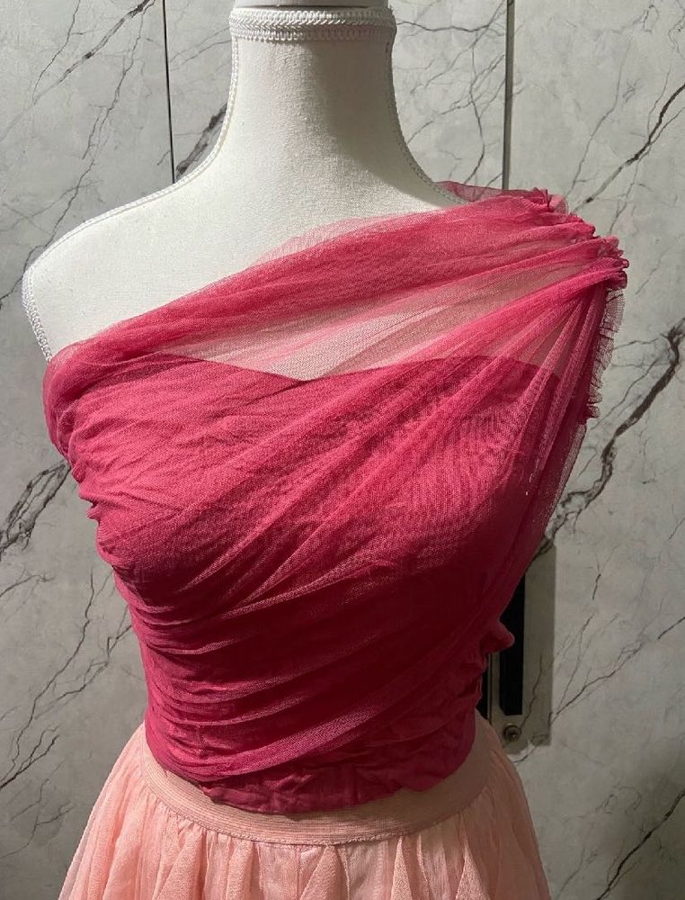 Pink Crop Top