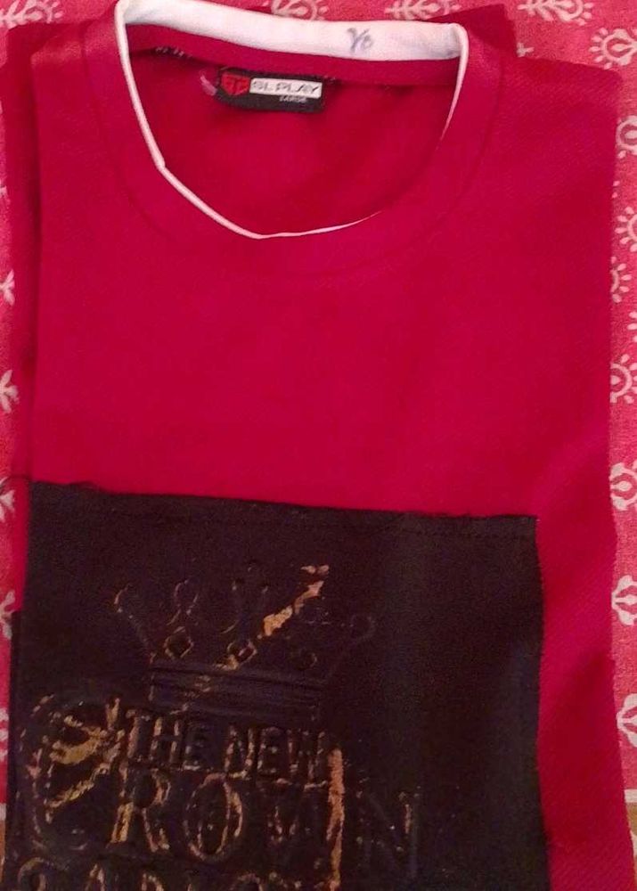 Red Graphic T-Shirt