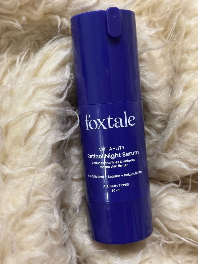 Foxtale Retinol Night Serum