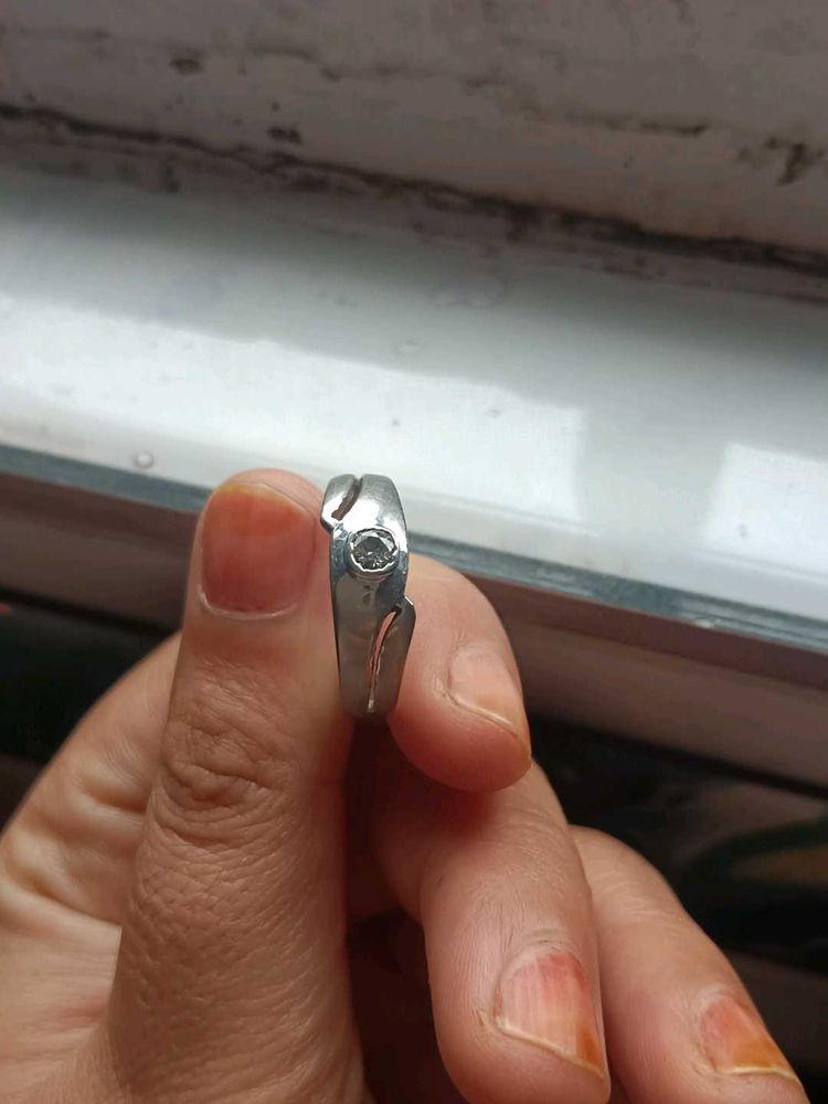 Silver Ring with Stone
