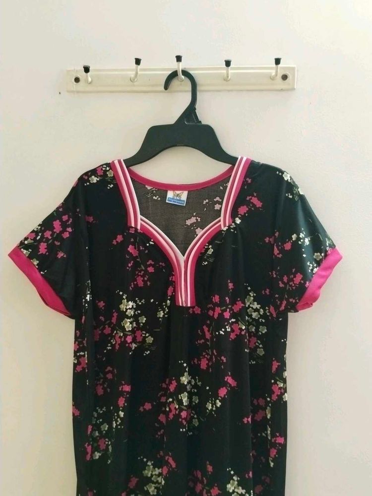 Comfortable Nighty With Descent Quality