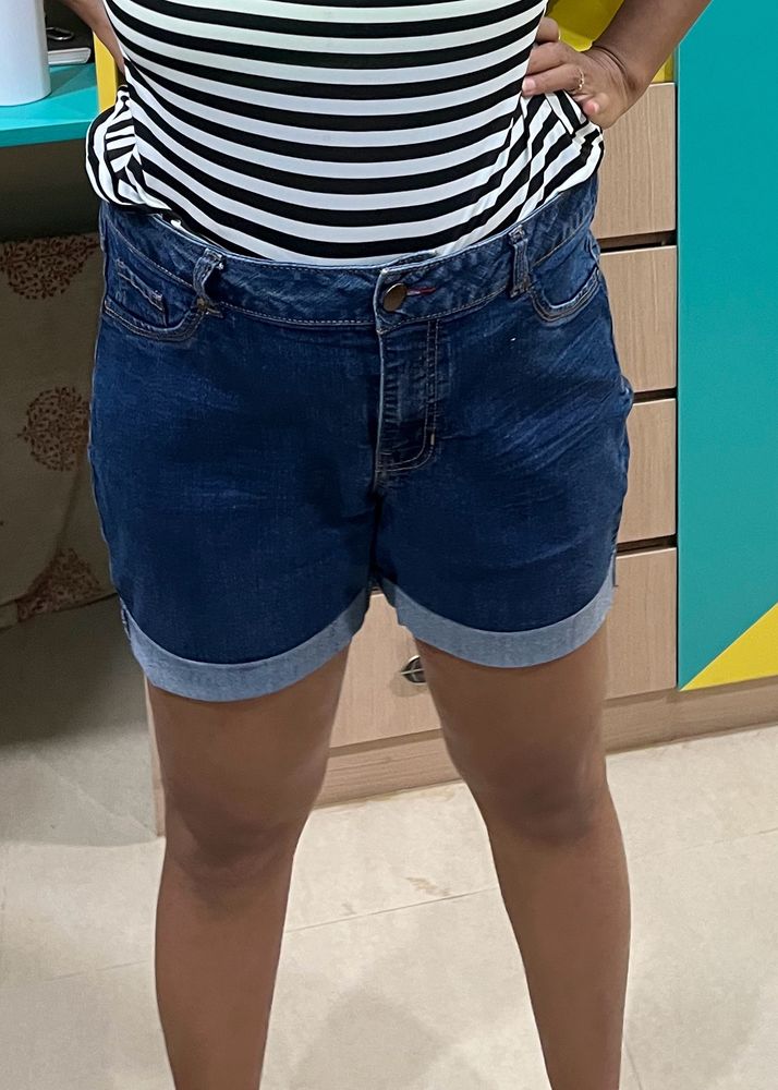 Blue Shorts 36 Size