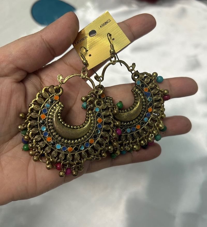 Boho Chic Drop Earrings