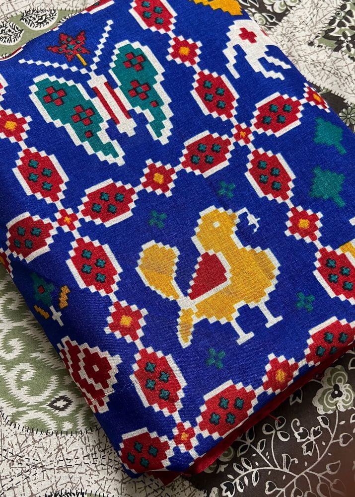 Patola printed saree