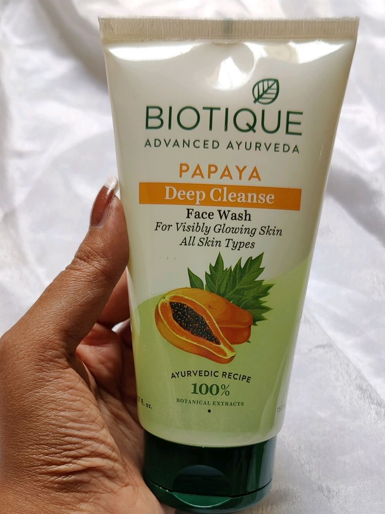 Biotique Facewash And Toner