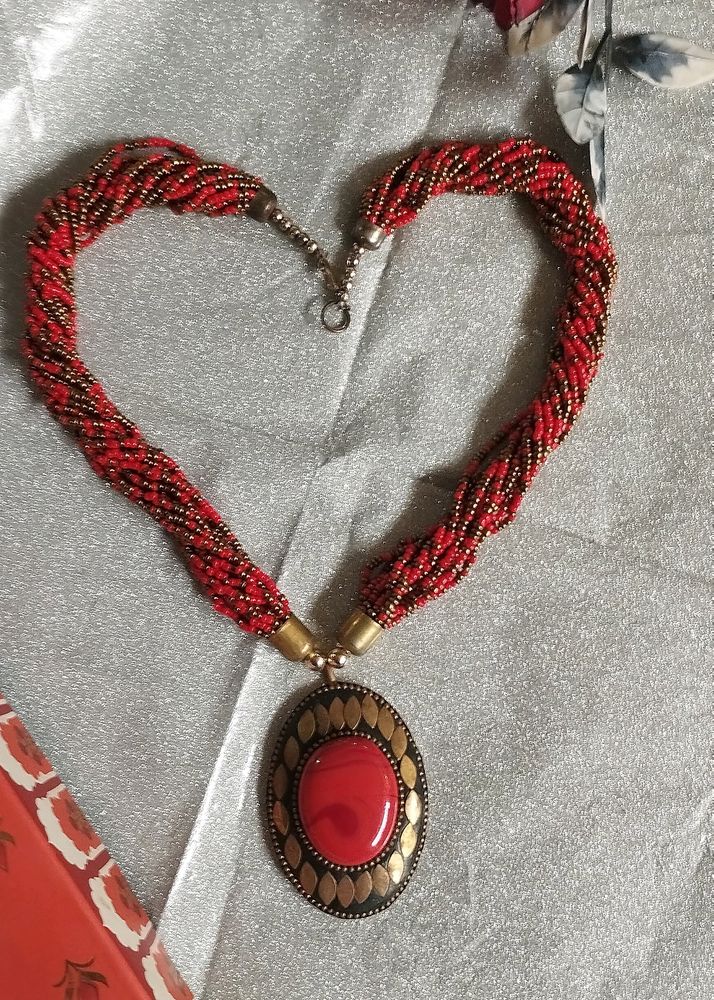 Orange Fashion Trendy Necklace 🧡