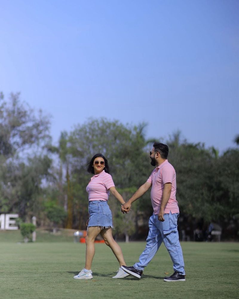 Denim Mini Skirt and top💖